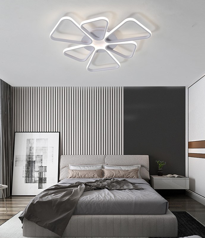 Lampa NICEA VI Wifi sufit PLAFON żyrandol 68cm LED Tuya Wobako