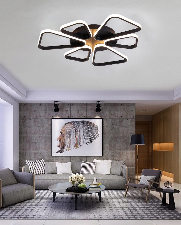 Lampa NICEA VI Wifi sufit PLAFON żyrandol 68cm LED Tuya Wobako