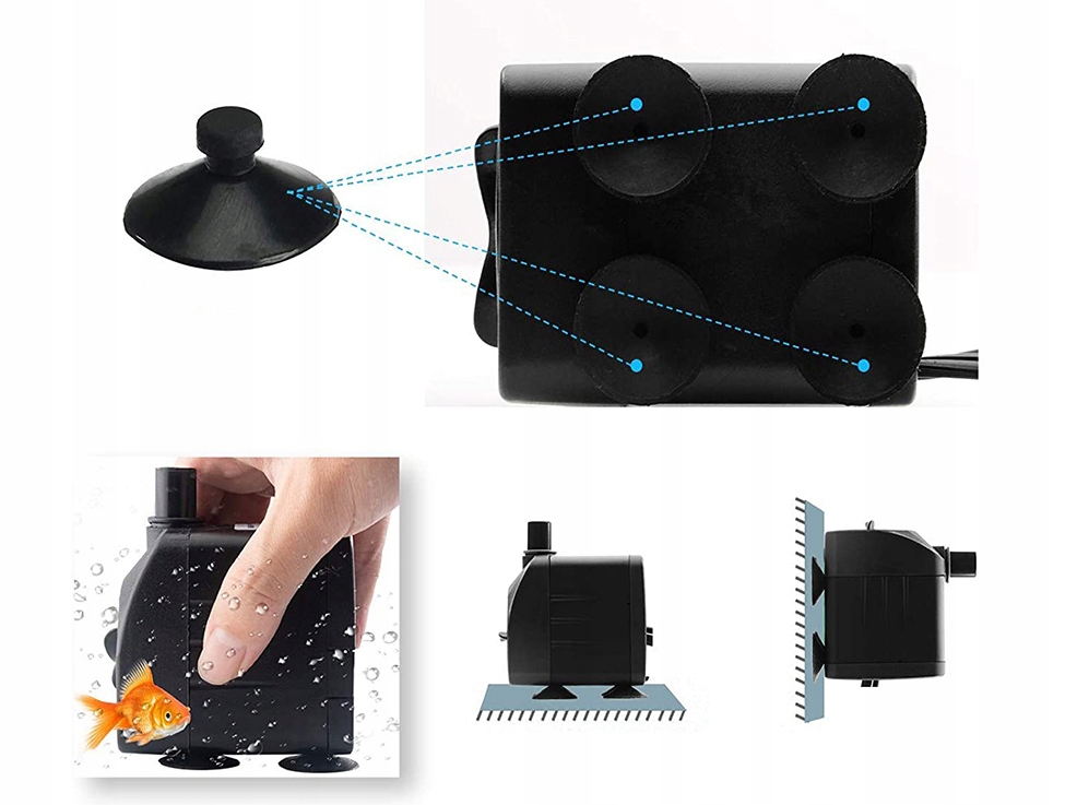 POMPKA DO FONTANNY H=150cm KULA WĄŻ GENERATOR MGŁY