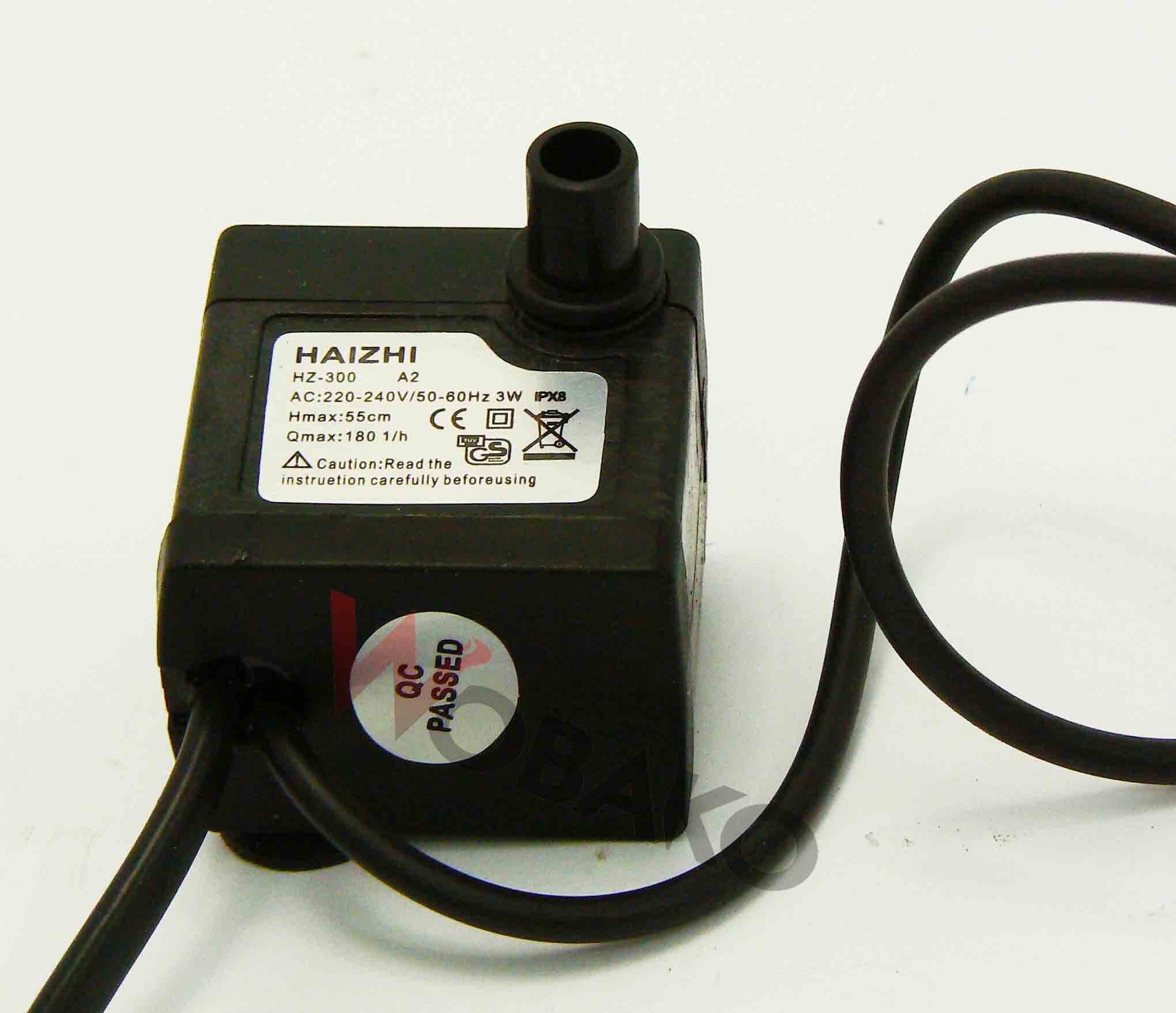 Pompka do Fontann z Regulacją Przepływu i Oświetleniem LED - 180 l/h, 50 cm