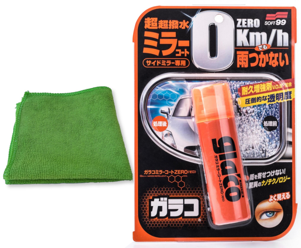 Soft99 Glaco Mirror Coat Zero 40ml + 1 Mikrofibra