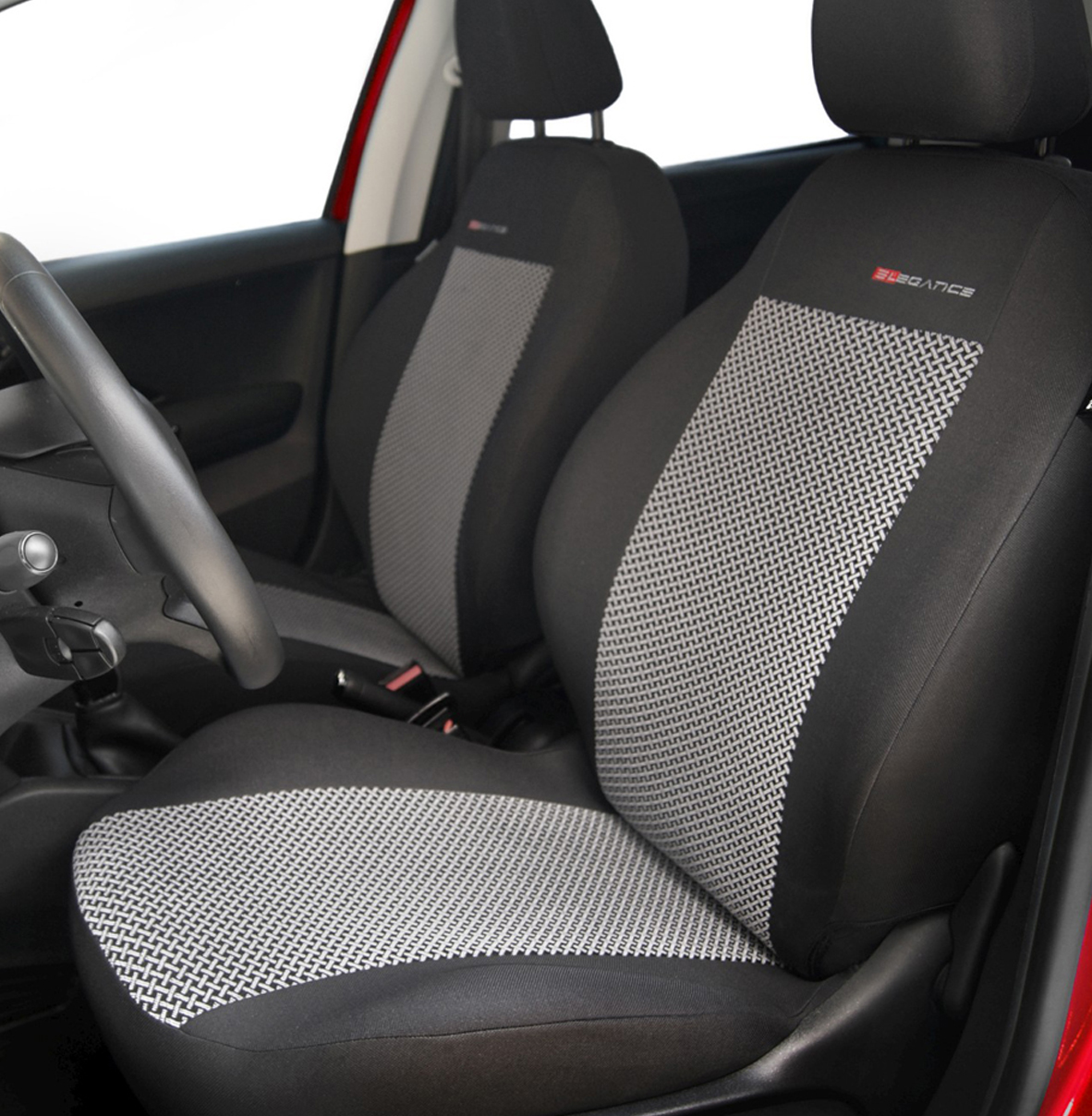 Pokrowce na fotele szyte na miarę do Ford Transit Custom 5-os. 2014-