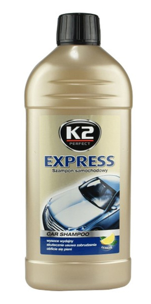 K2 EXPRESS 1L Lemon - Szampon samochodowy o zapachu cytrynowym