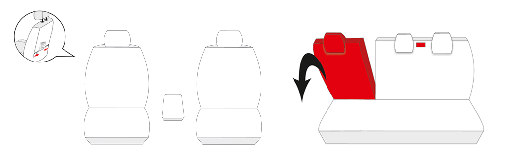 Pokrowce na fotele samochodowe szyte na miarę do Opel Mokka II od 2020