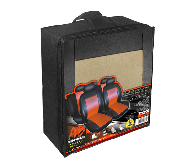 Pokrowce skórzane na fotele samochodowe do FIAT IDEA