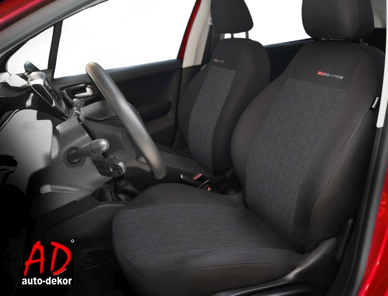 Uniwersalne welurowe pokrowce ELEGANCE P1 do VW TOUAREG I II III