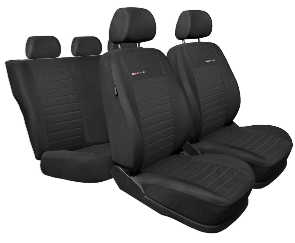 Uniwersalne welurowe pokrowce ELEGANCE P4 do SUZUKI CELERIO