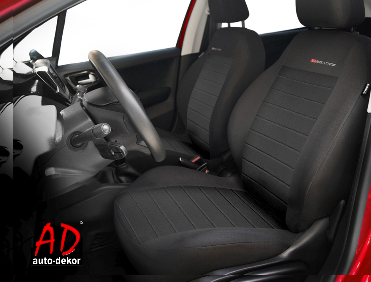 Uniwersalne welurowe pokrowce ELEGANCE P4 do SUZUKI CELERIO