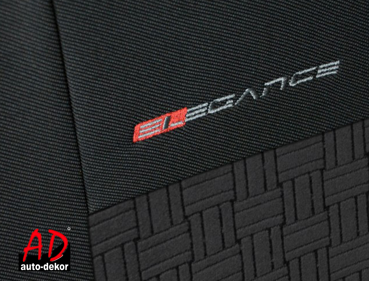 Uniwersalne pokrowce fotele przód ELEGANCE 1+1 P1 Audi Q3 I II 2011-