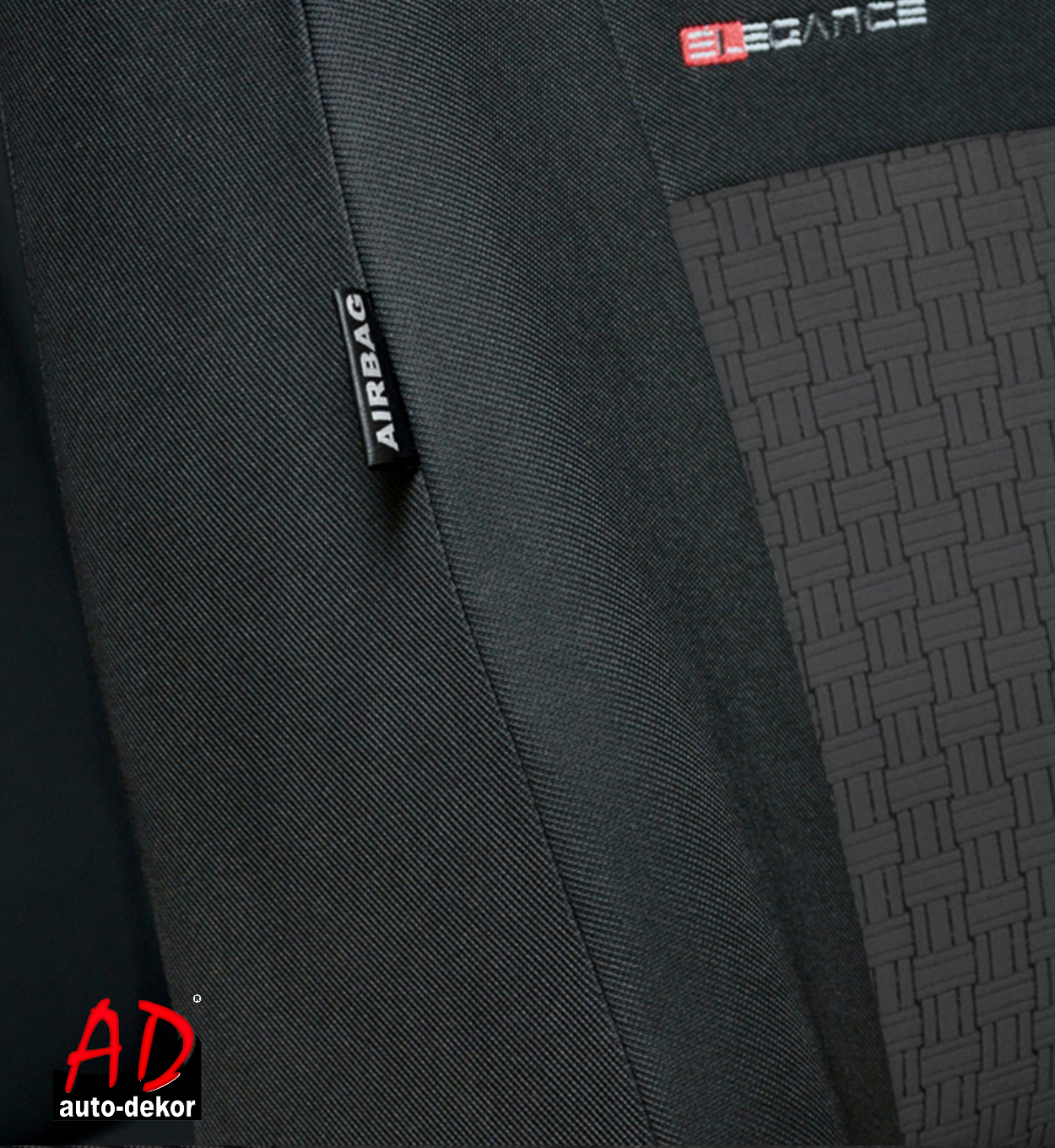 Uniwersalne pokrowce fotele przód ELEGANCE 1+1 P1 do Seat Ateca