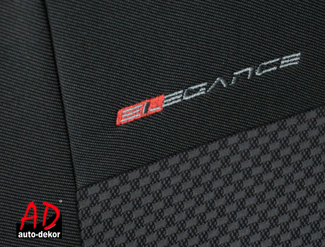 Uniwersalne pokrowce fotele przód ELEGANCE 1+1 P3 Audi Q3 I II 2011-