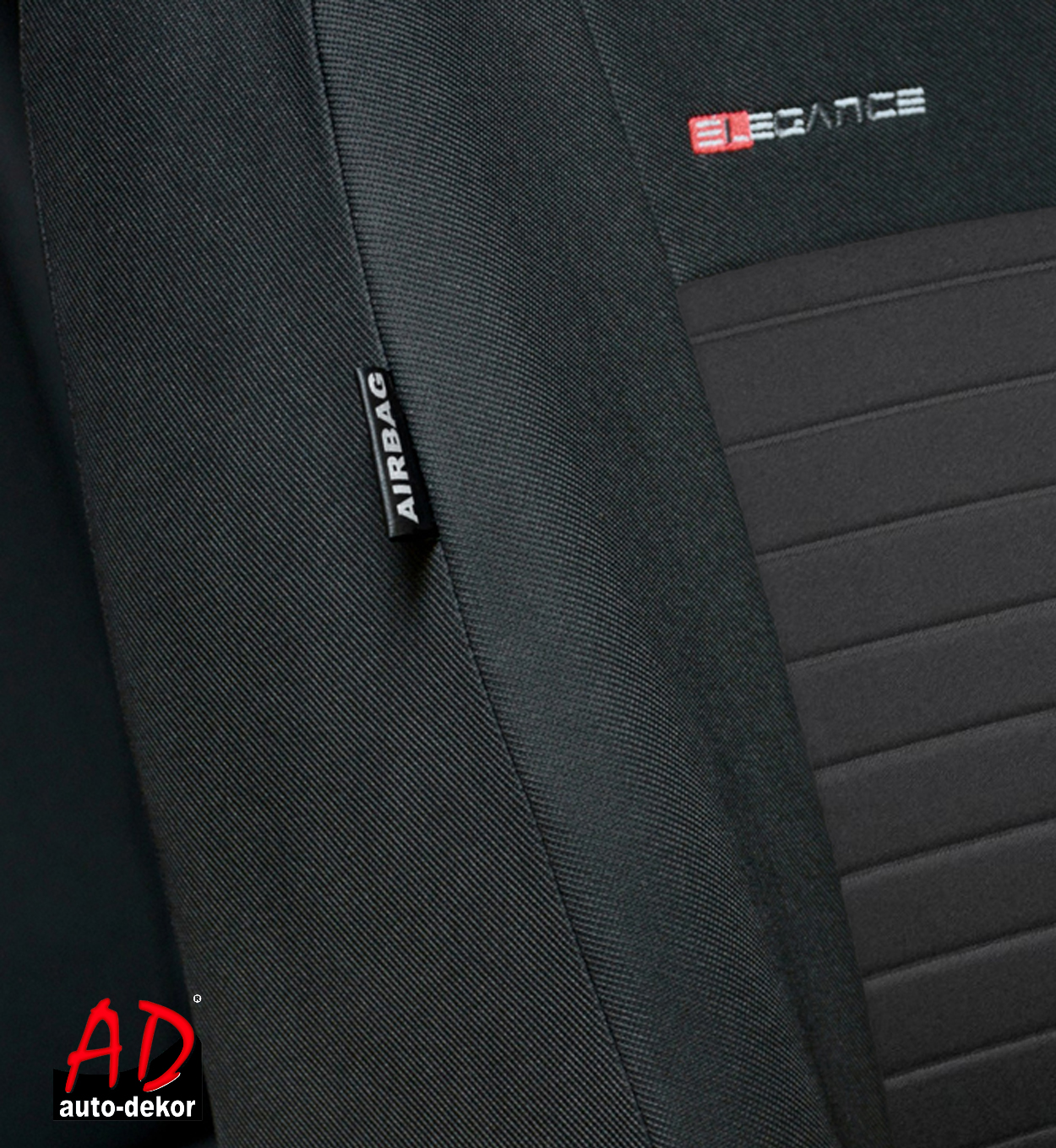 Uniwersalne pokrowce fotele przód ELEGANCE 1+1 P4 Audi A5 I II 2007-