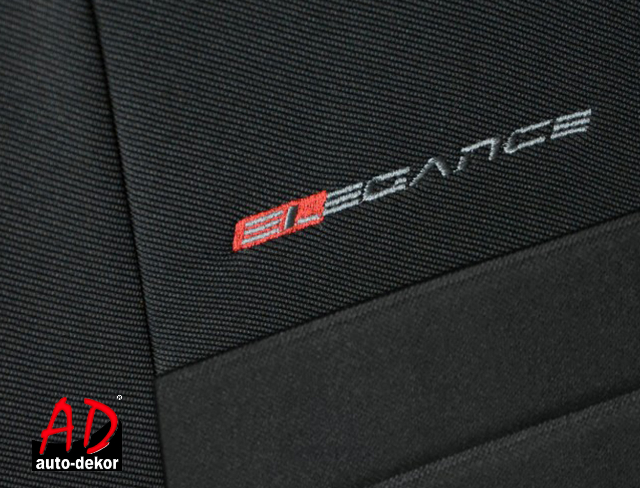 Uniwersalne pokrowce fotele przód ELEGANCE 1+1 P4 do Mazda CX-3 2015-