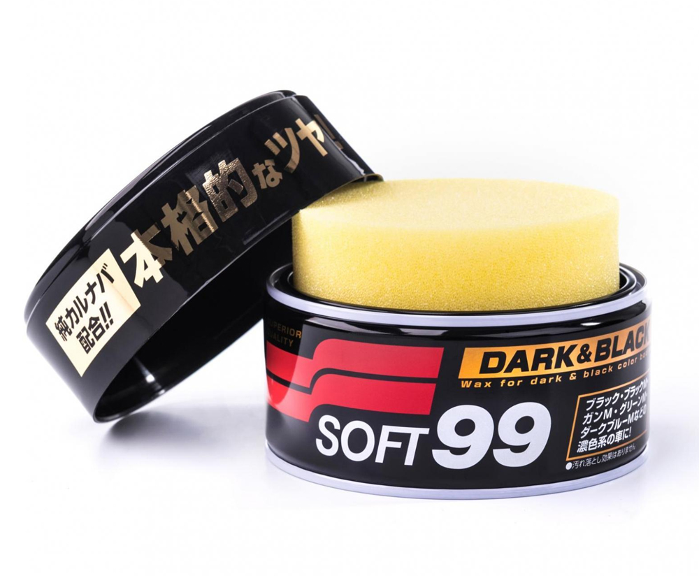 Soft99 Dark&Black Wax 300g + 3 Mikrofibry