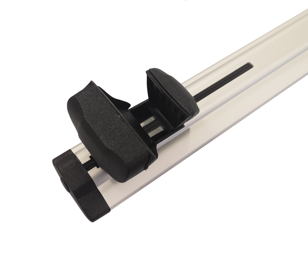 Uniwersalny bagażnik bazowy na relingi standardowe i zintegrowane AMOS ALFA Belki Aluminiowe Dynamic 160cm