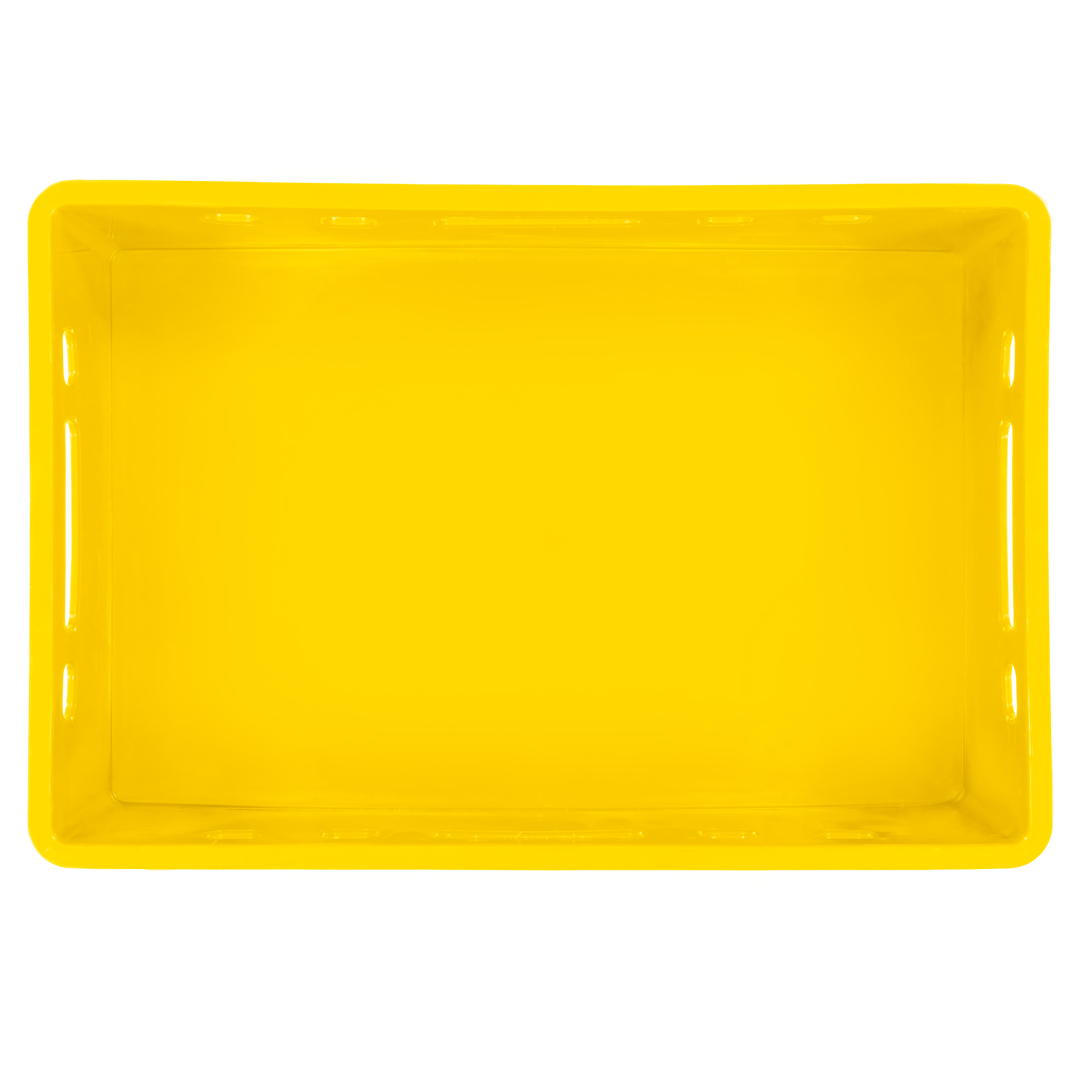 Skrzynka żółta E2 Jestic pojemnik spożywczy na wędliny mięso + atest