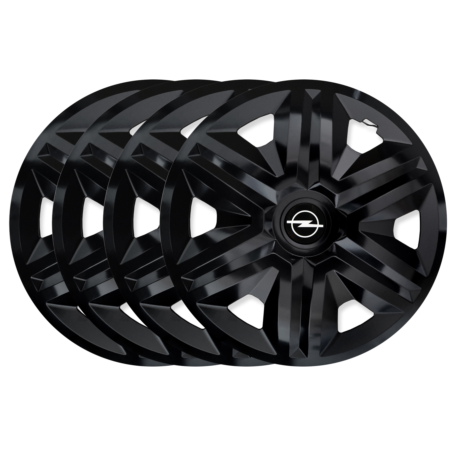 4 x Kołpak Action Black 14 cali do Opel