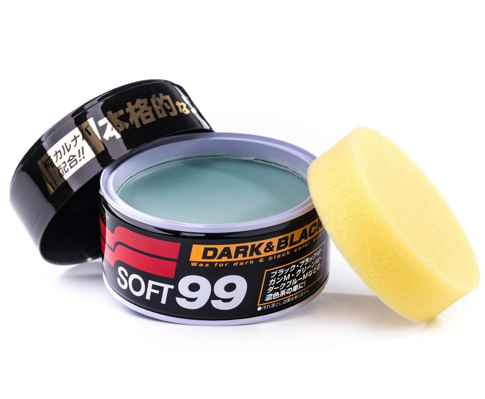 Soft99 Dark&Black Wax 300g + Micro Liquid Compound Dark + 3 mikrofibry