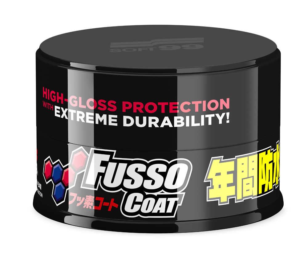 Soft99 Fusso Coat 12 Months Wax Dark 200g + Micro Liquid Compound Dark + 3 mikrofibry