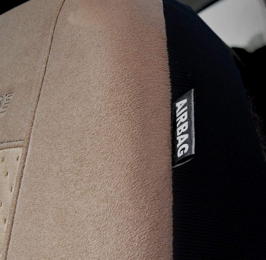 Pokrowce z alcantary przód PRESTIGE 1+1 Beżowe AUDI A6 C4 C5 C6 C7 C8