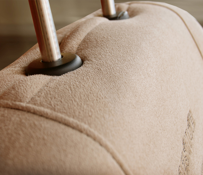 Pokrowce z alcantary na przód PRESTIGE 1+1 Beżowe do OPEL ANTARA