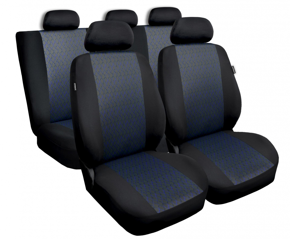 Pokrowce na fotele samochodowe PROFI Niebieskie do SUZUKI SWIFT