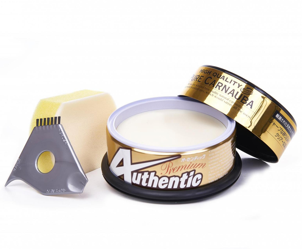 Soft99 Authentic Wosk ciemne lakiery + Cleaner Dark