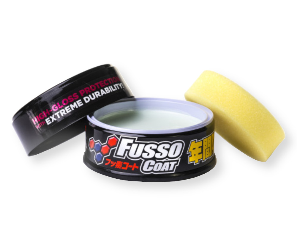 Soft99 Fusso 12 Months Wax Dark + 3 Mikrofibry