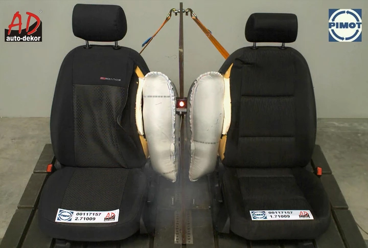 Pokrowce z alcantary przód PRESTIGE 1+1 Czarne AUDI A6 C4 C5 C6 C7 C8