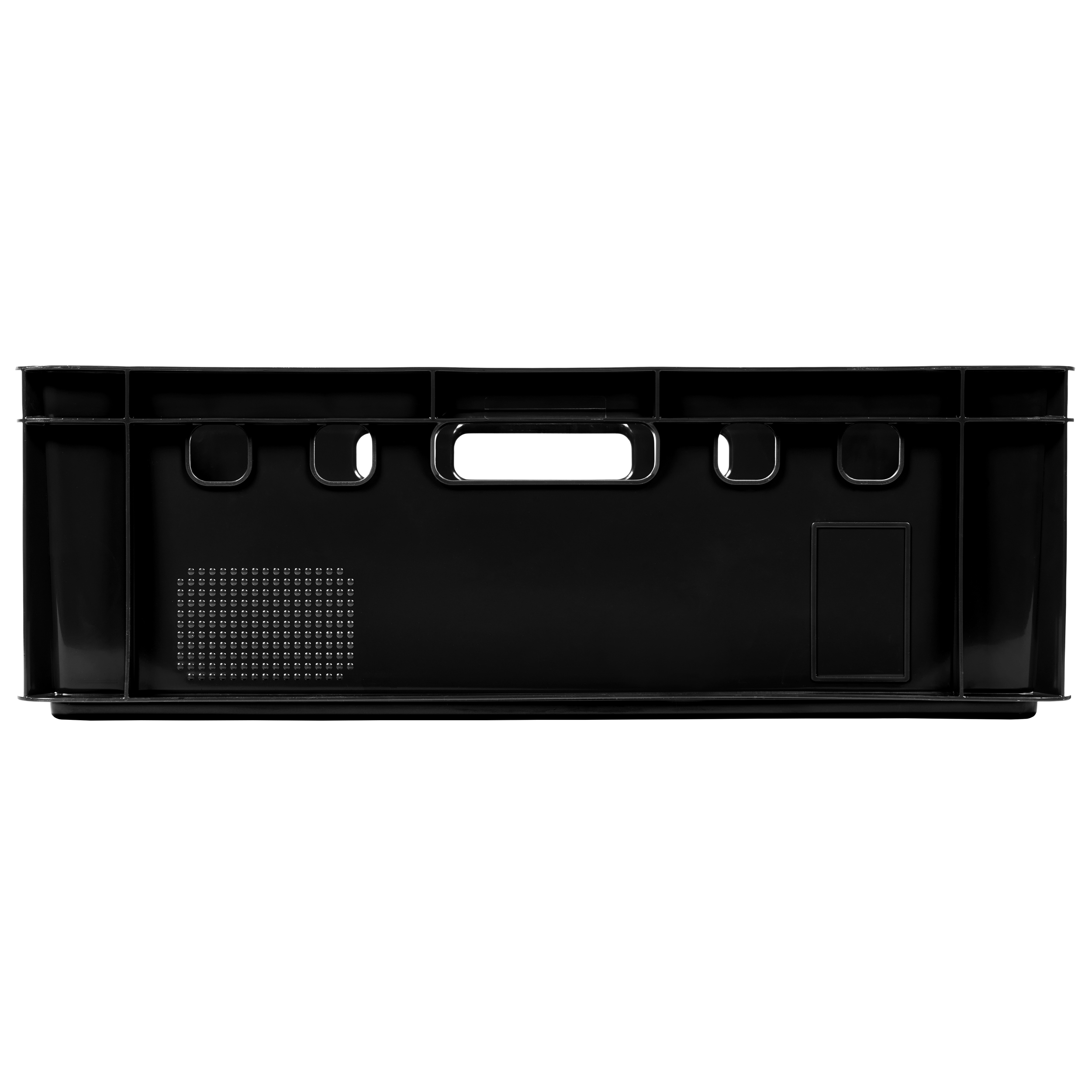 Skrzynka czarna E2 Jestic pojemnik spożywczy na wędliny mięso + atest