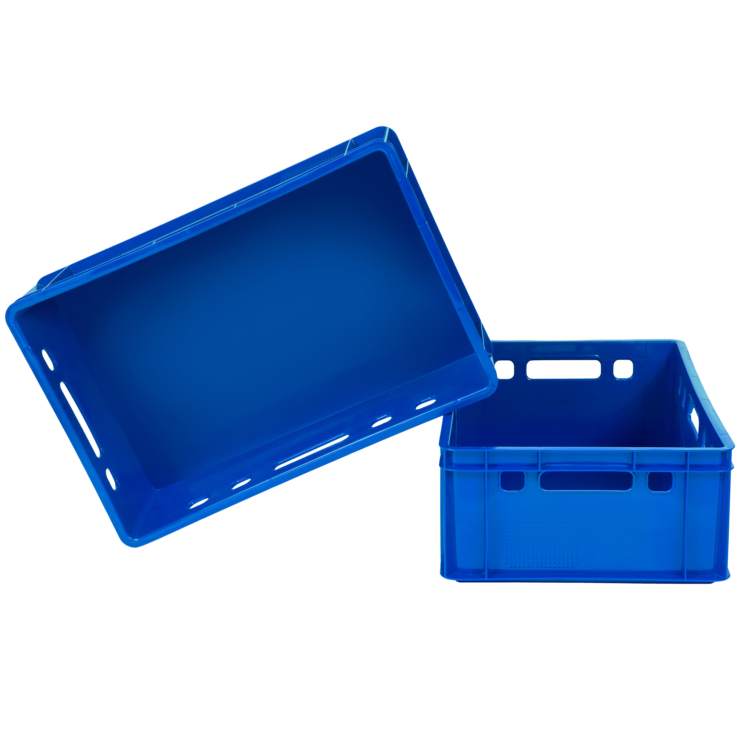 Skrzynka niebieska E2 Jestic pojemnik spożywczy na wędliny mięso + atest