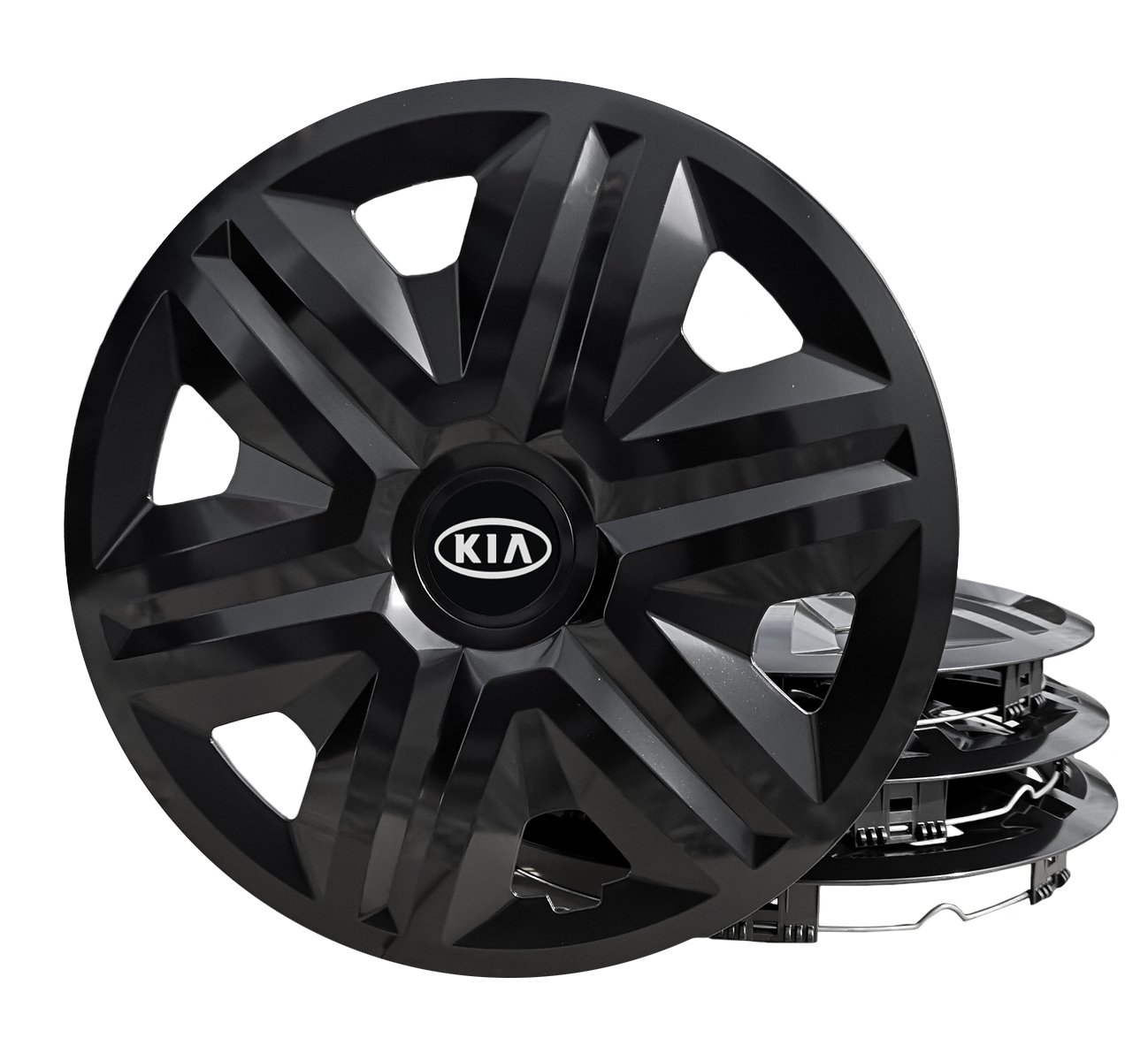 4 x Kołpak Action Black 14 cali do Kia