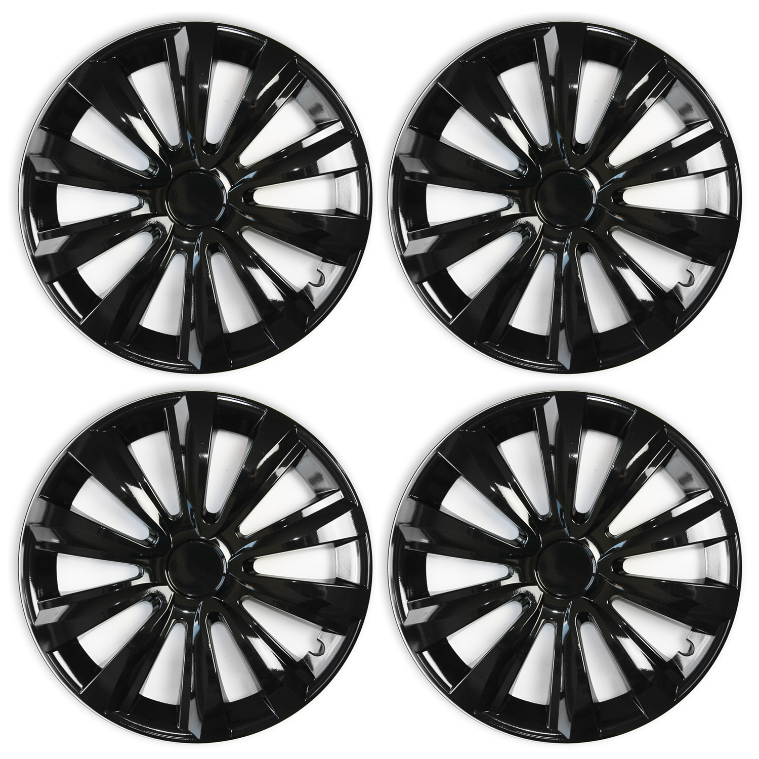 LOT DE 4 ENJOLIVEURS 15'' POUR NISSAN MICRA 6501/5LS