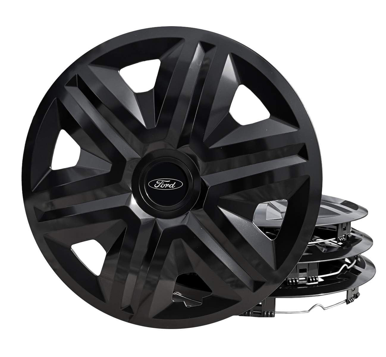 4 x Kołpak Action Black 14 cali do Ford