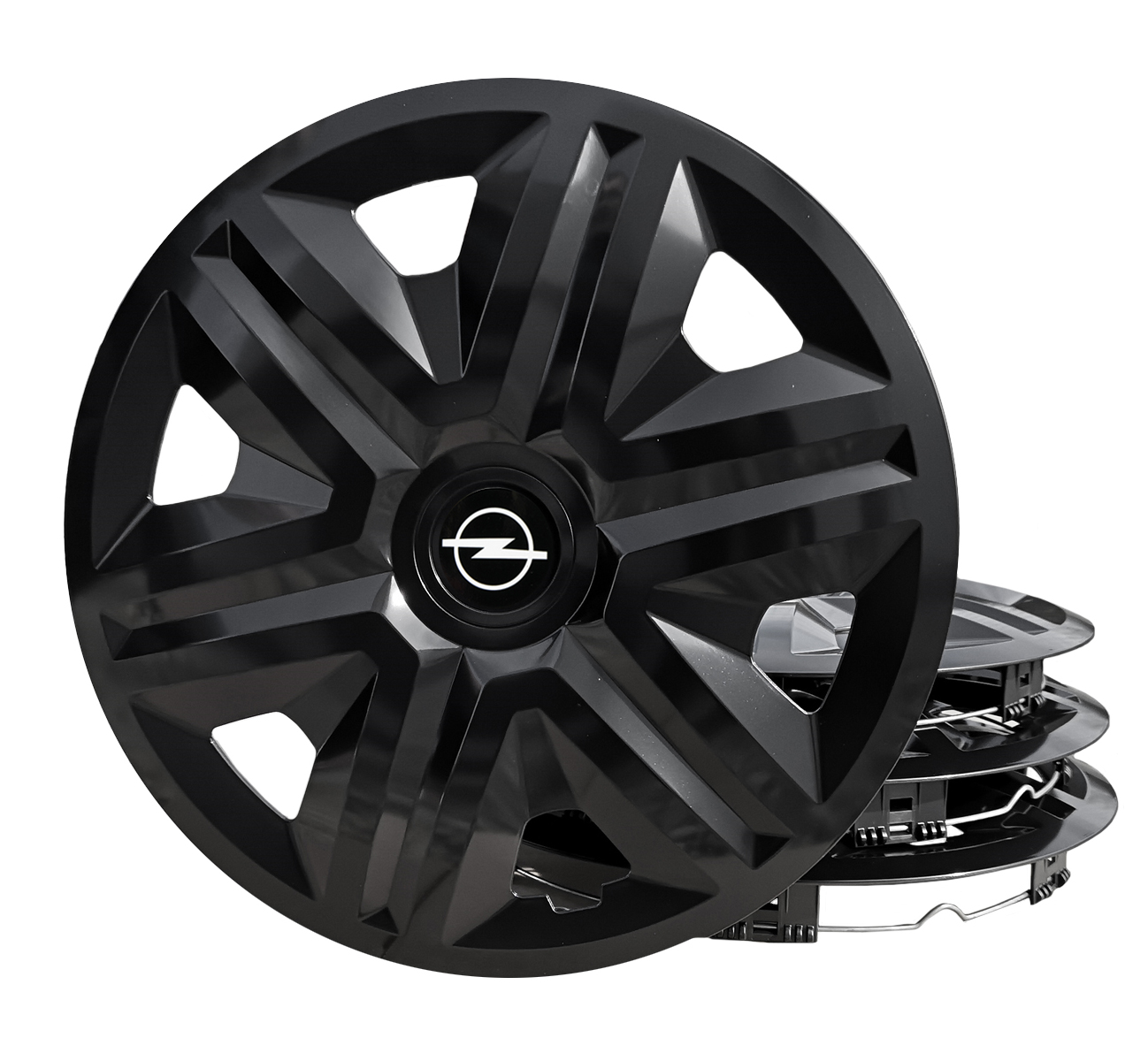 4 x Kołpak Action Black 14 cali do Opel