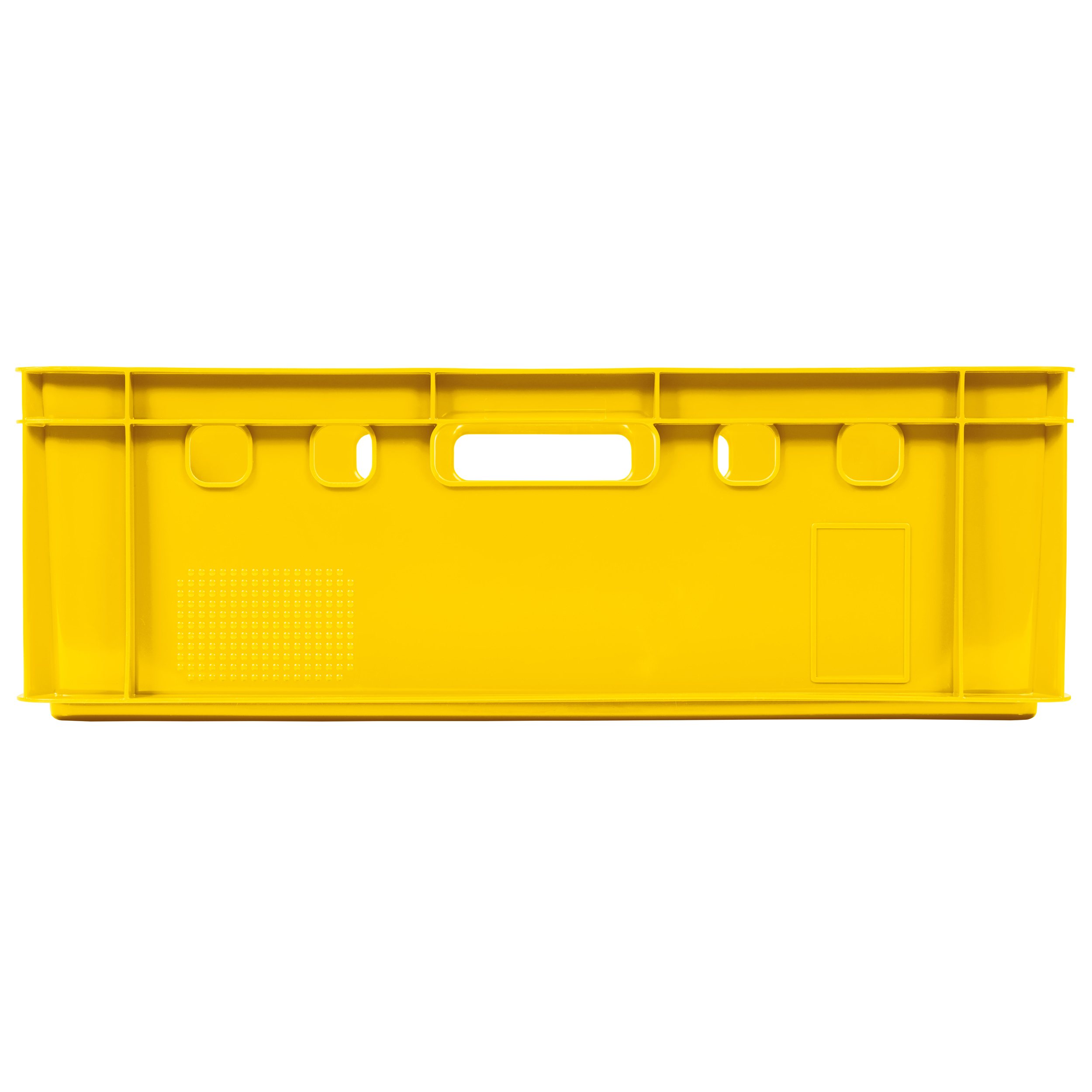 Skrzynka żółta E2 Jestic pojemnik spożywczy na wędliny mięso + atest