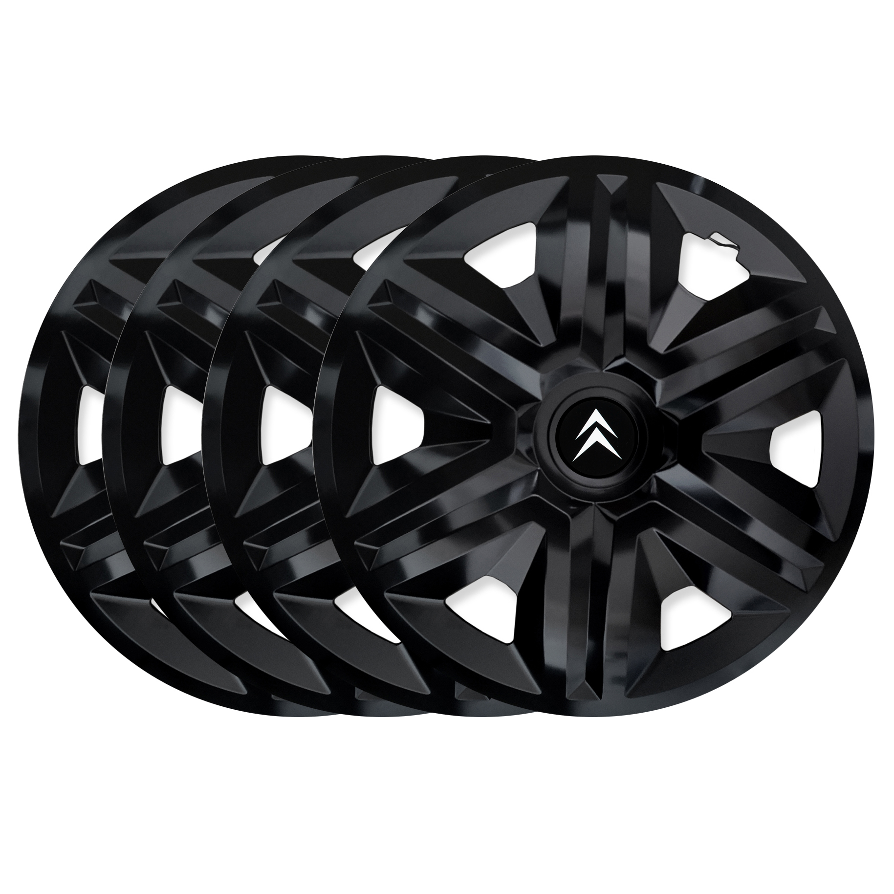 4 x Kołpak Action Black 14 cali do Citroen