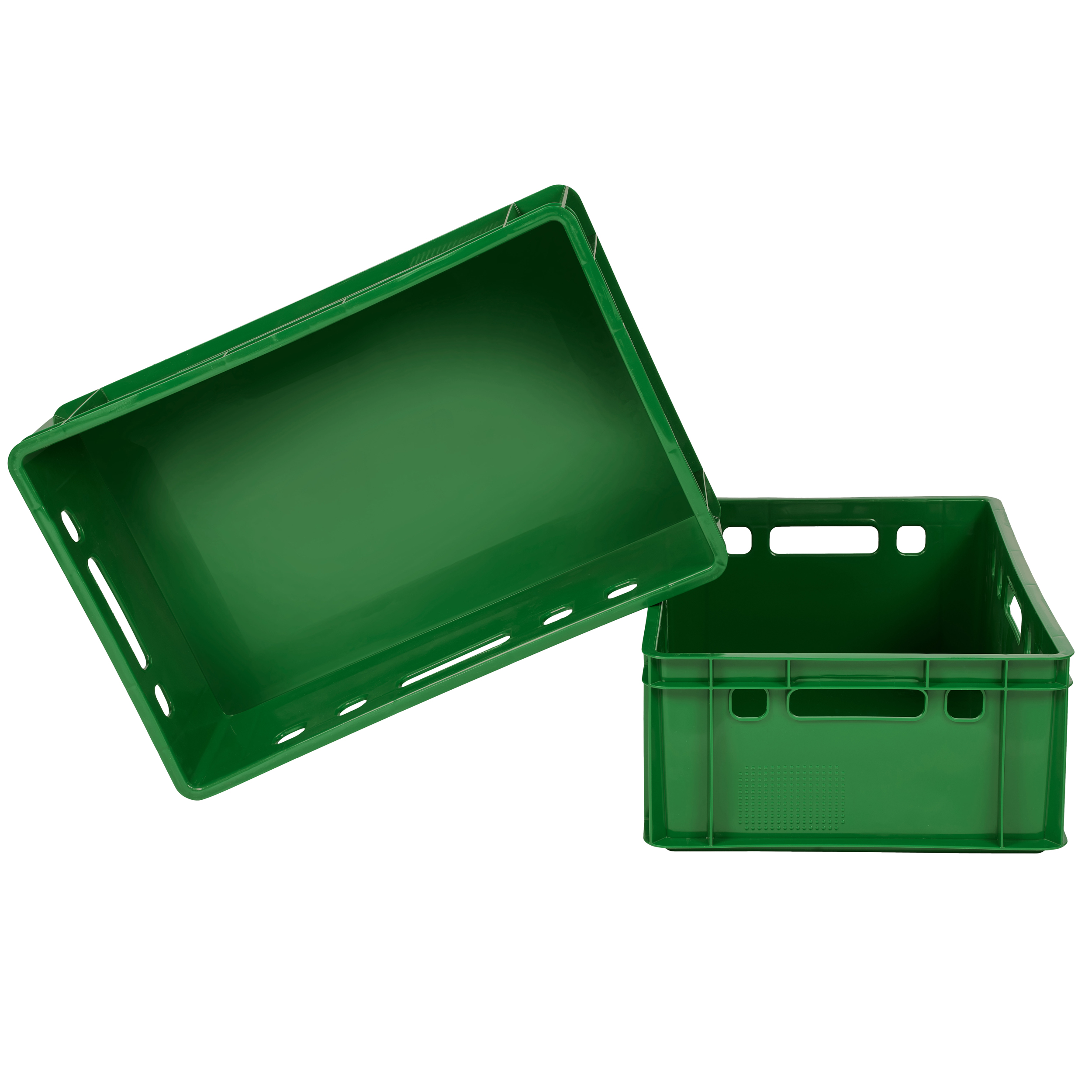 Skrzynka zielona E2 Jestic pojemnik spożywczy na wędliny mięso + atest