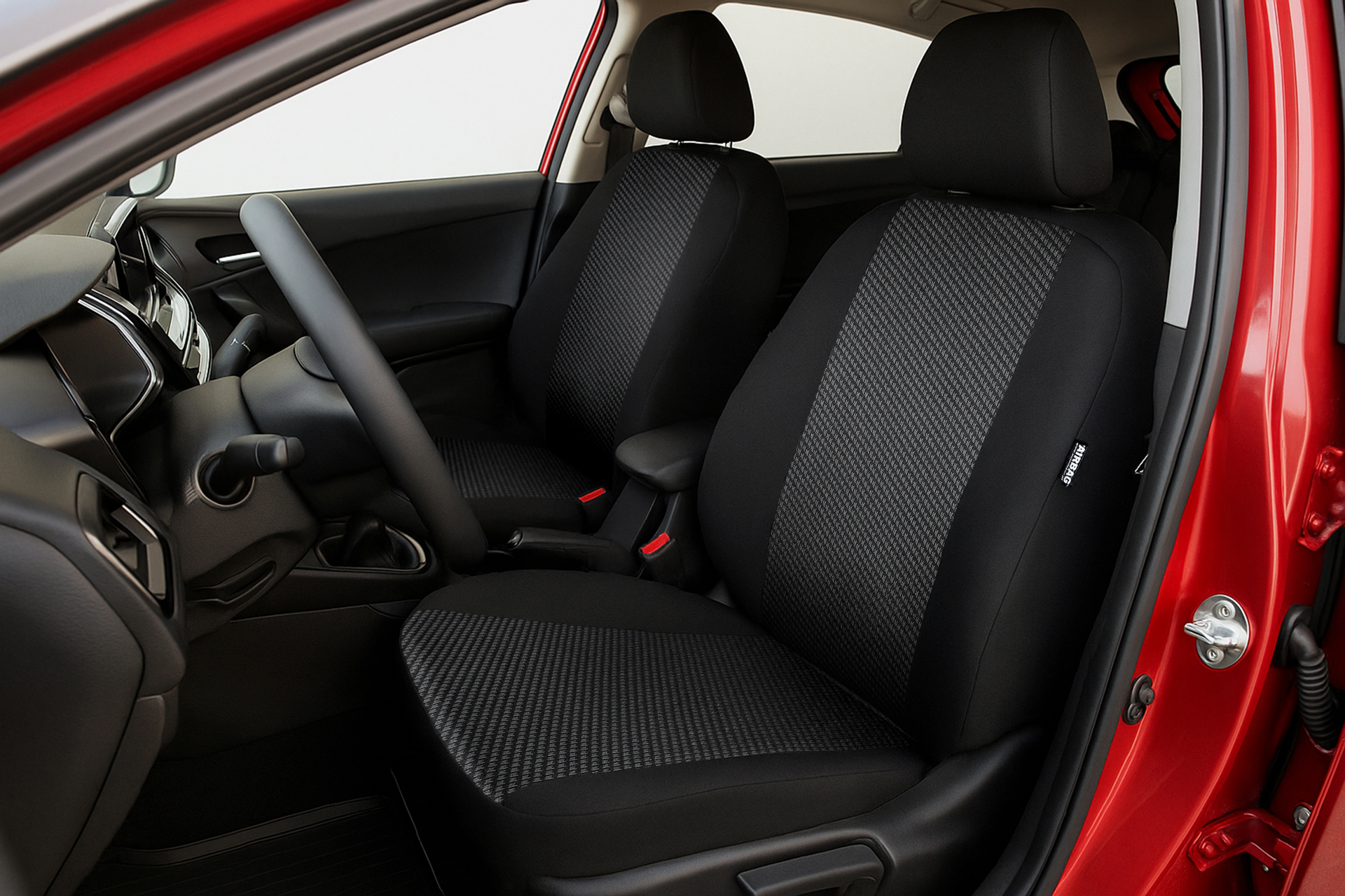 Pokrowce na fotele szyte na miarę do Nissan Qashqai II FL od 2017 kubełkowe