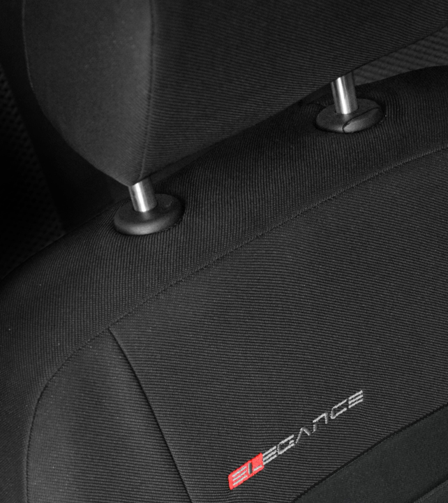 Uniwersalne żakardowe pokrowce na przód ELEGANCE 2+1 P4 do Ford Transit