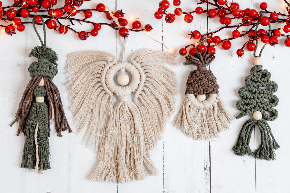 SZNUREK bawełniany niebieski 5mm 100m