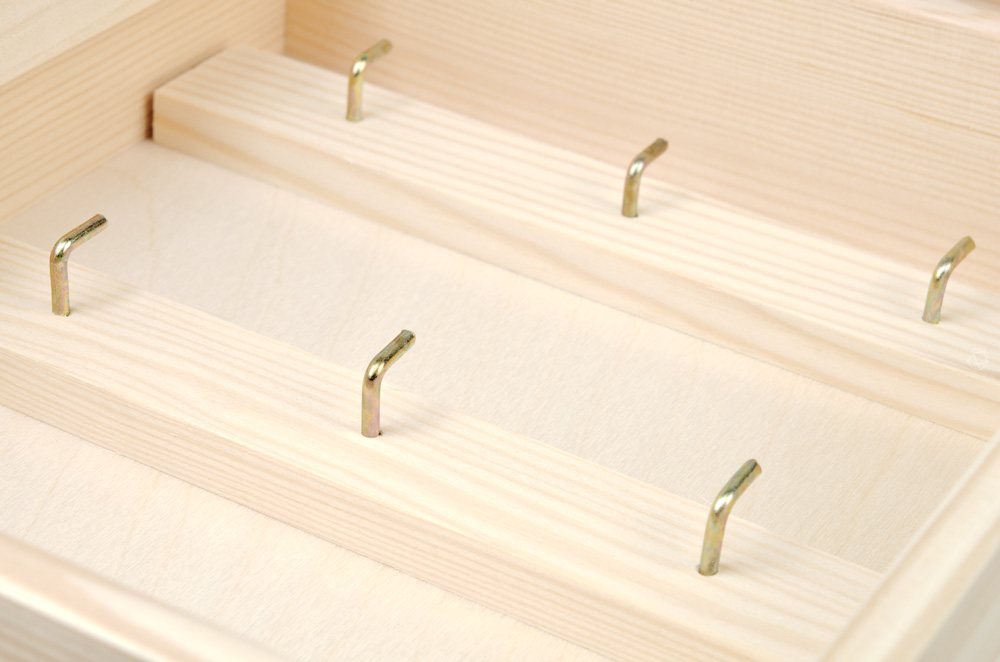 Szafka na KLUCZE retro decoupage PL 9 haczyków