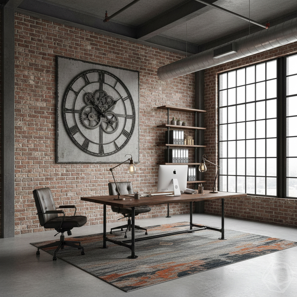 Wskazówki do mechanizmu zegara proste 45/57mm czarne