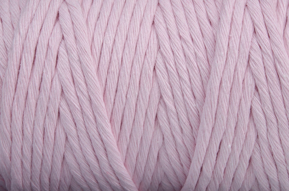 SZNUREK bawełniany jasny róż 5mm 100m