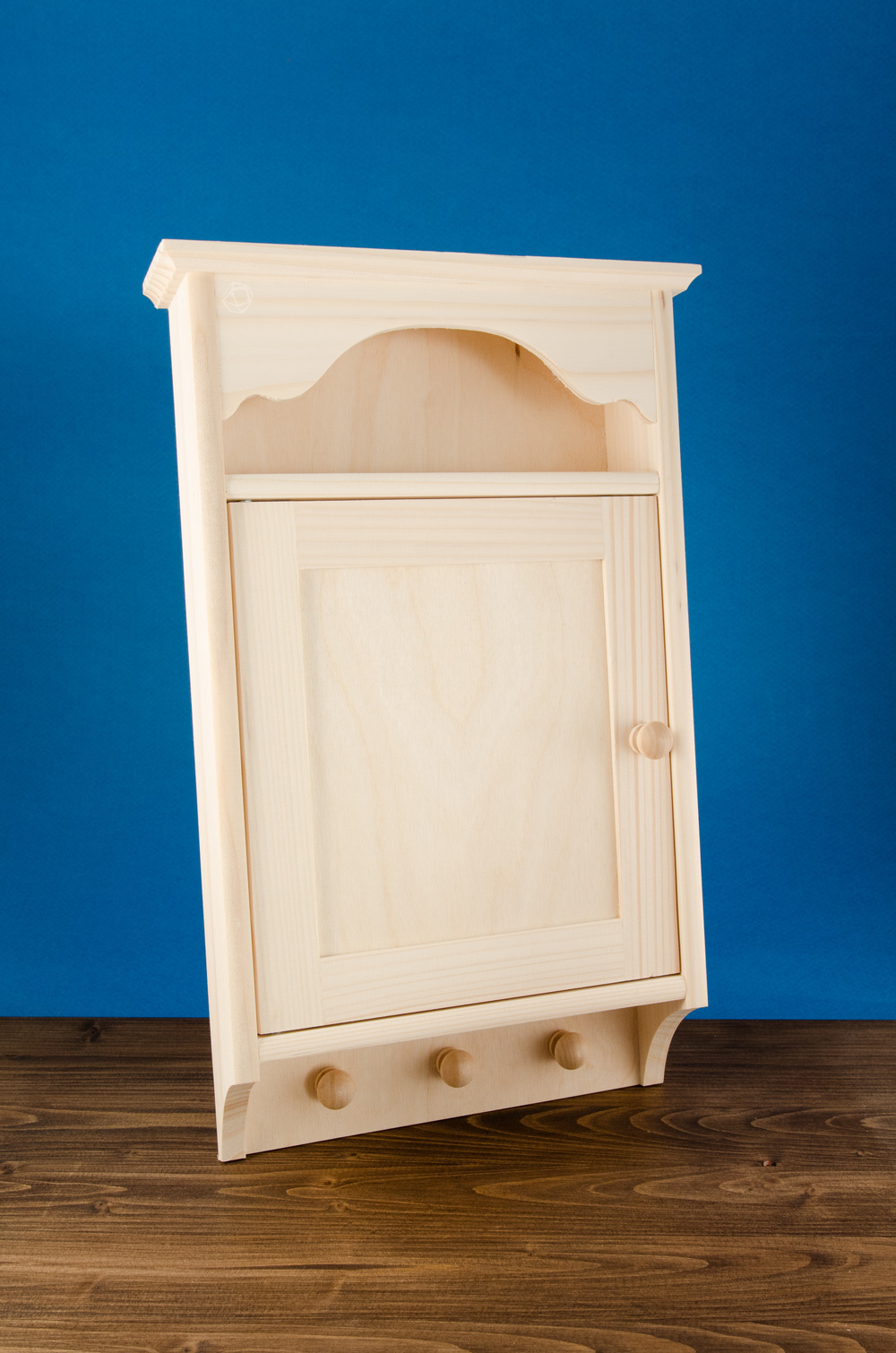 Szafka na KLUCZE retro decoupage PL 9 haczyków