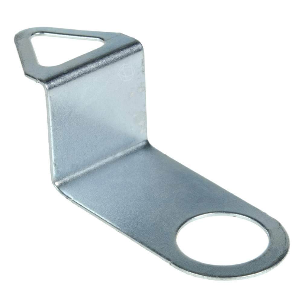 Wieszak metalowy do mechanizmu zegara srebrny 1szt.