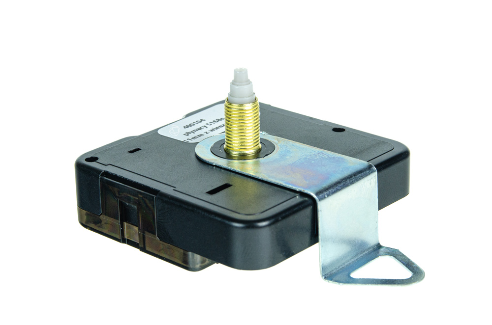 Wieszak metalowy do mechanizmu zegara srebrny 1szt.