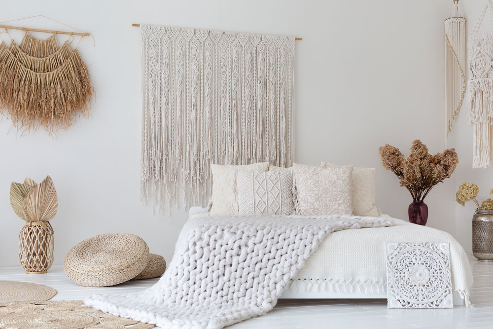 SZNUREK bawełniany biały ecru 2mm 100g 50m