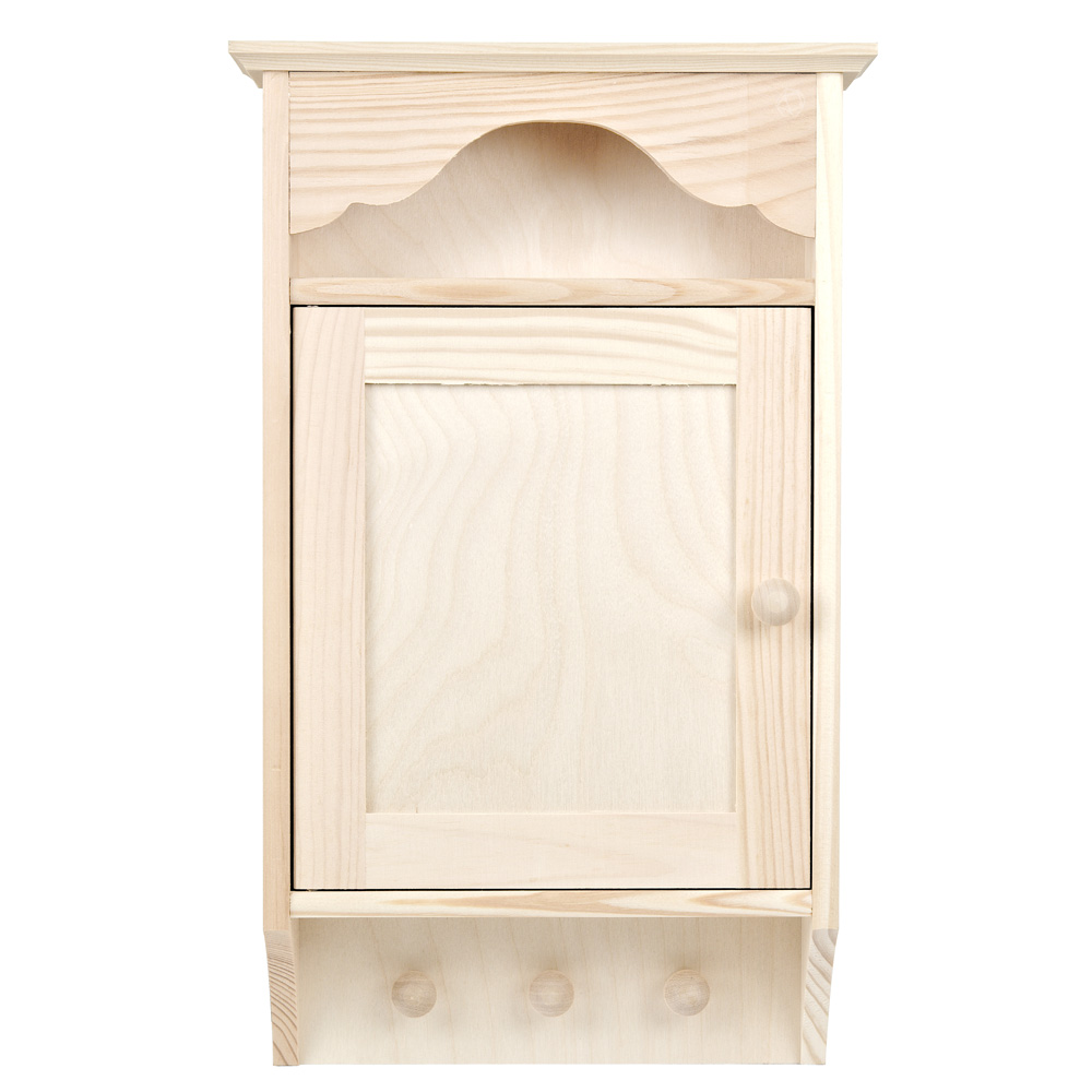 Szafka na KLUCZE retro decoupage PL 9 haczyków