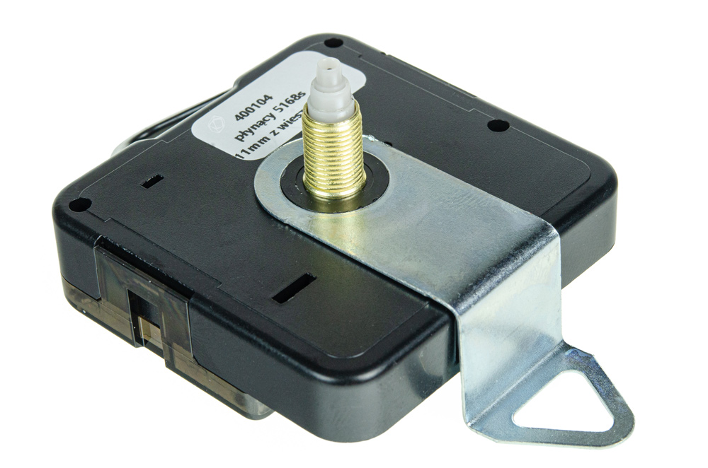 Wieszak metalowy do mechanizmu zegara srebrny 1szt.